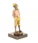 Preview: Bronze Skulptur pfeifender Knabe