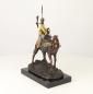 Preview: Bronze Skulptur Reiter auf Dromedar