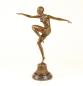 Preview: Bronze Skulptur Art déco Tänzerin
