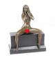 Preview: Bronze Skulptur nackte Frau