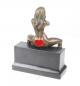 Preview: Bronze Skulptur nackte Frau