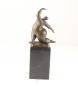 Preview: moderne Bronze Skulptur nackte Frau