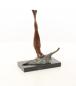 Preview: Bronze Skulptur Turner Akt "Tarnung"