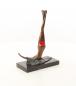 Preview: Bronze Skulptur Turner Akt "Tarnung"