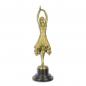 Preview: polierte Bronze Skulptur Miss Kita