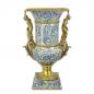 Preview: Bronze Porzellan mit Bronzefassung Amphoren-Vase