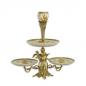 Preview: Figürliche Bronze Porzellan mit Bronzefassung Etagere