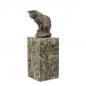 Preview: Bronze stilisierte Katze