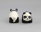 Preview: Salz und Pfeffer Streuer Paar Pandas