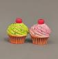 Preview: Salz und Pfeffer Streuer Paar Cupcakes