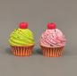 Preview: Salz und Pfeffer Streuer Paar Cupcakes