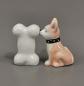 Preview: Salz und Pfeffer Streuer Paar Chihuahua and Bone