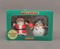Preview: Salz und Pfeffer Streuer Paar Santa and Snowman
