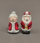 Preview: Salz und Pfeffer Streuer Paar Santa and Mrs. Claus