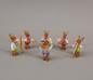 Preview: Lauscha Glasfigur Hasen-Orchester Hca.5cm