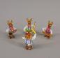 Preview: Lauscha Glasfigur Hasen-Orchester Hca.4cm