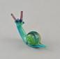 Preview: Lauscha Glasfigur Schnecke 4x4cm