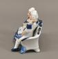 Preview: Rokoko-Figuren-Paar kobalt gold