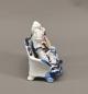 Preview: Rokoko-Figuren-Paar kobalt gold