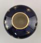 Preview: Porzellan Vase Echt- kobalt handbemalt gold 60er Jahre Vintage