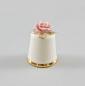 Preview: Fingerhut weiß Rose rosa / gold