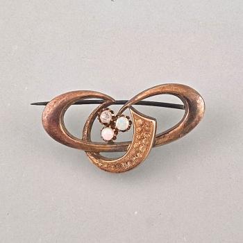 Opal-Brosche Jugendstil
