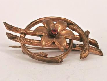 Brosche Blume