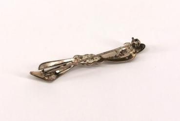 Brosche 835er Silber, Schleife