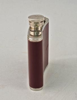 Flachmann Schnapsfläschchen in Leder