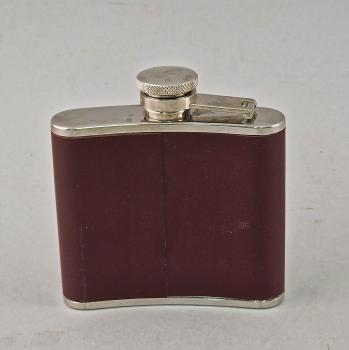 Flachmann Schnapsfläschchen in Leder