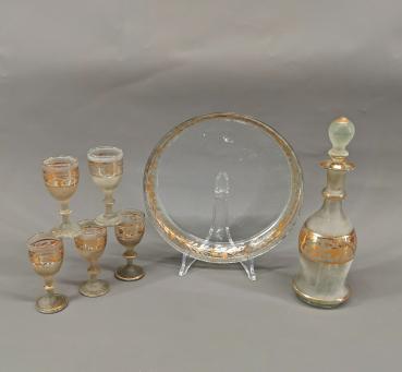 Likörgarnitur Spätbiedermeier