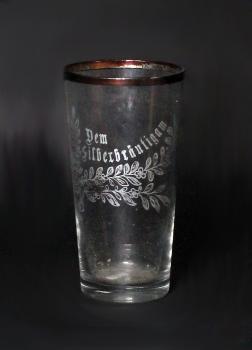 Glas Silberbräutigam