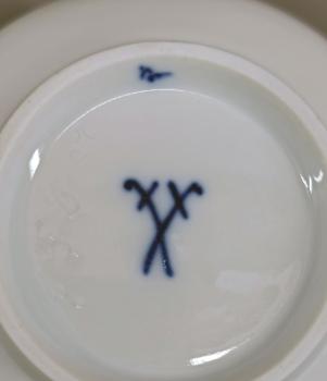 Sahnekännchen Meissen Weinlaub