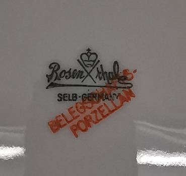 große Fuß-Schale Rosenthal