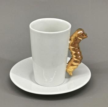 Espresso-Tasse Raupe