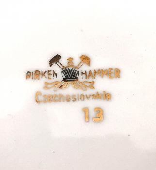 Tasse Jugendstil Goldfestons