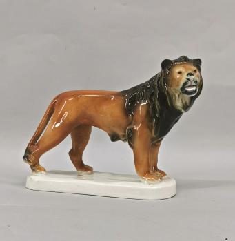 Porzellan Figur Löwe