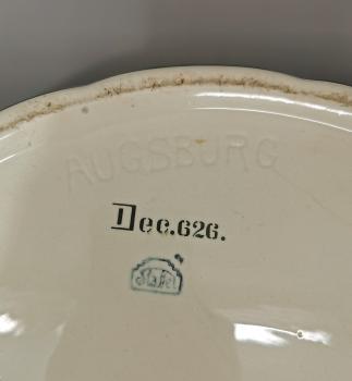 Waschschüssel mit Krug Jugendstil um 1900