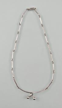 Silbernes Collier L 34 cm