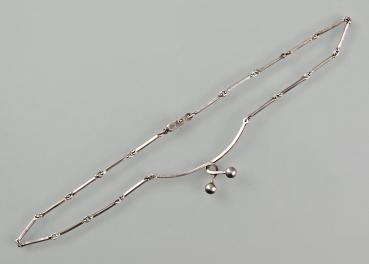 Silbernes Collier L 34 cm
