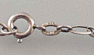Silberne Kette L 44 cm