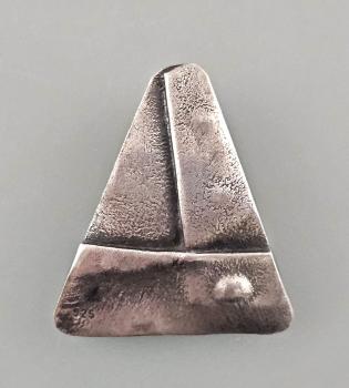 Silberner Designer Anhänger
