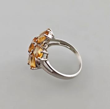 Citrin-Ring Blüte