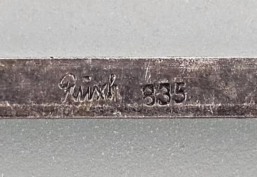 Silberne Broschette L 5 cm
