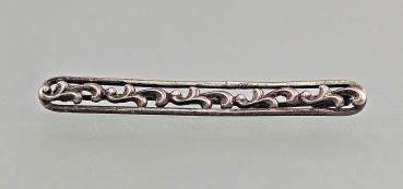 Silberne Stab-Brosche L 5 cm