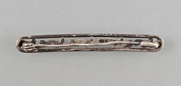 Silberne Stab-Brosche L 5 cm