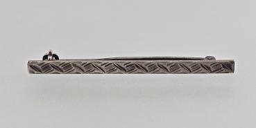 Silberne Stab-Brosche L 5 cm