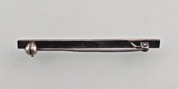 Silberne Stab-Brosche L 5 cm