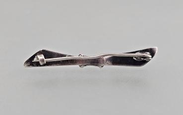 Silberne Brosche L 4,7 cm
