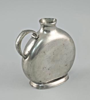 Zinn Flachmann Flasche